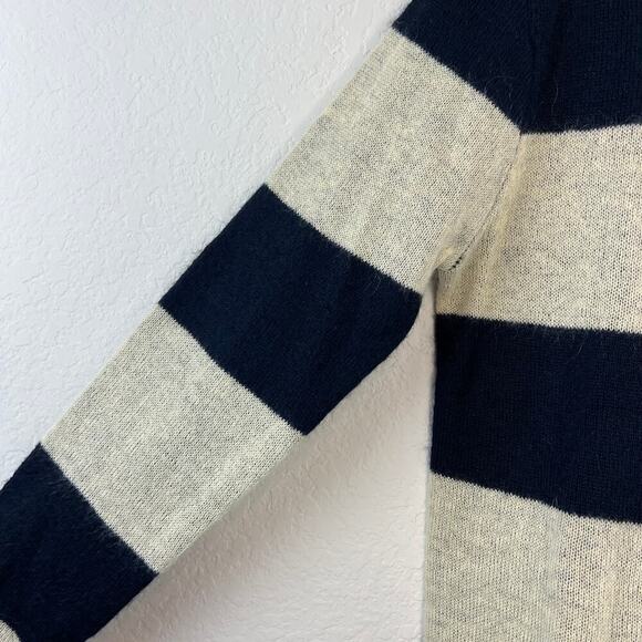 NWT Scotch & Soda Men's Striped Crewneck Mohair Blend Pullover Sweater Small - Picture 3 of 6